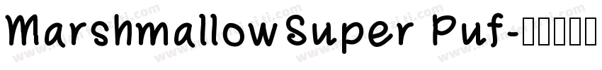MarshmallowSuper Puf字体转换